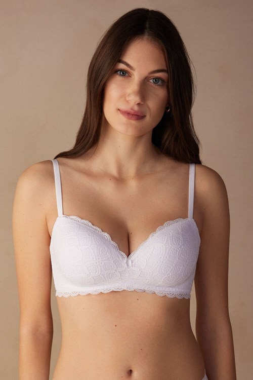 Intimissimi Claudia Balconette Bra in Kanten Wit Wit | 25968VJZT