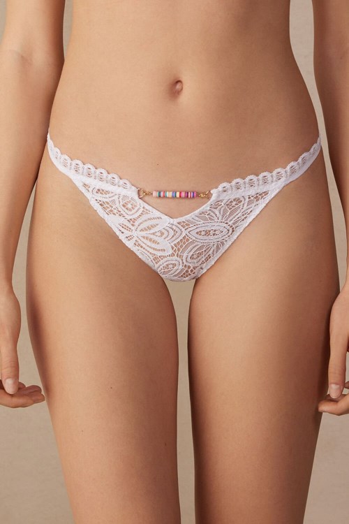 Intimissimi Hot Summer Days String Panties Wit Wit | 01987TGLB