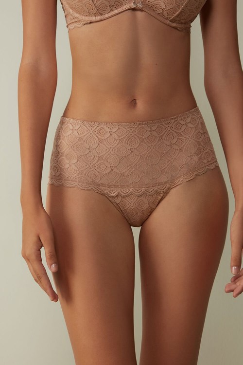 Intimissimi Kanten Hipster Beige | 40631LJIU