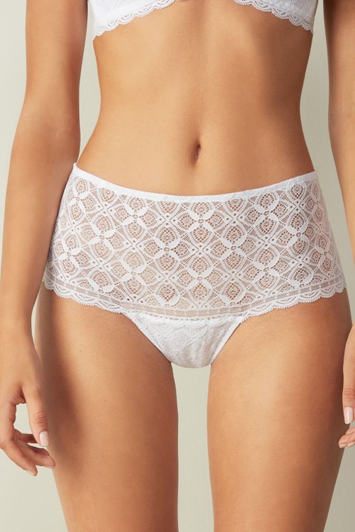 Intimissimi Kanten Hipster Wit | 28645FWMO