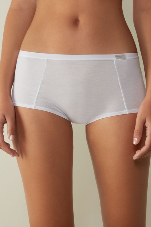 Intimissimi Katoenen Boyshorts Wit Wit | 05984WXIT