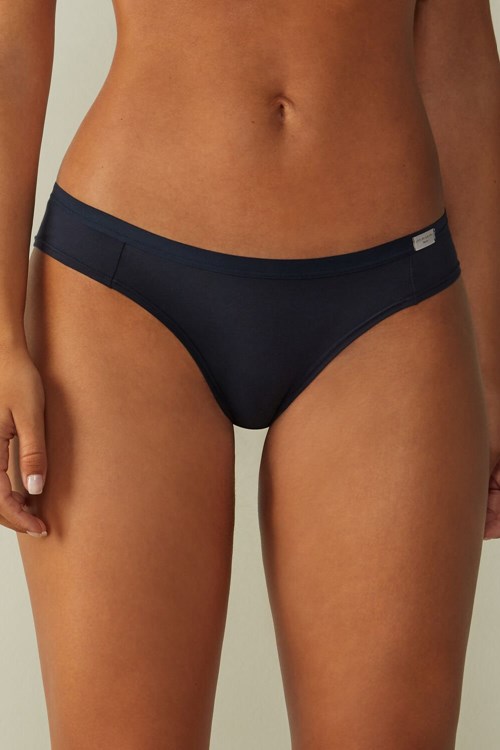 Intimissimi Katoenen Panties Blauw Blauw | 92163QDAZ