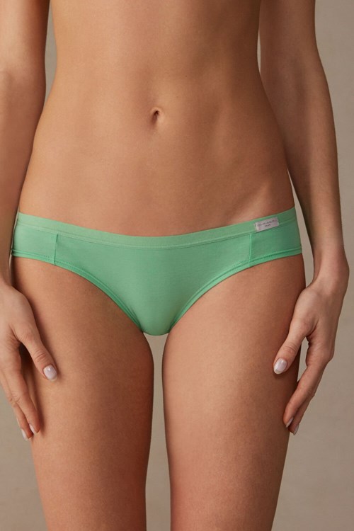 Intimissimi Katoenen Panties Groen Mintgroen | 76589PIMF