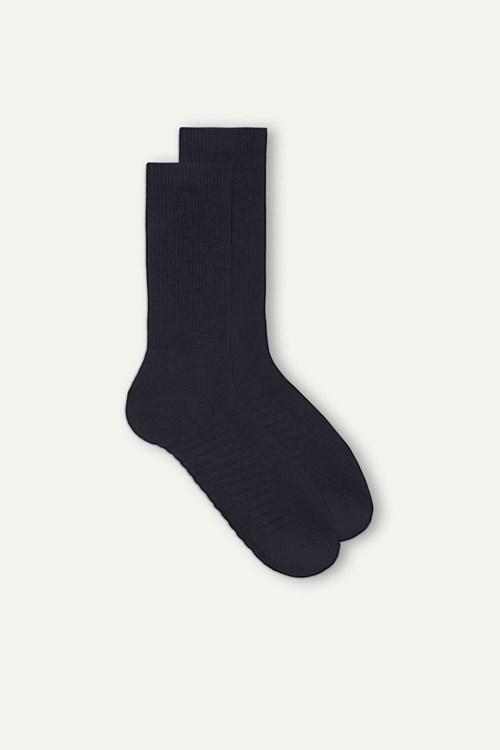 Intimissimi Kort Terrycloth Socks Blauw Blauw | 91206GZRF