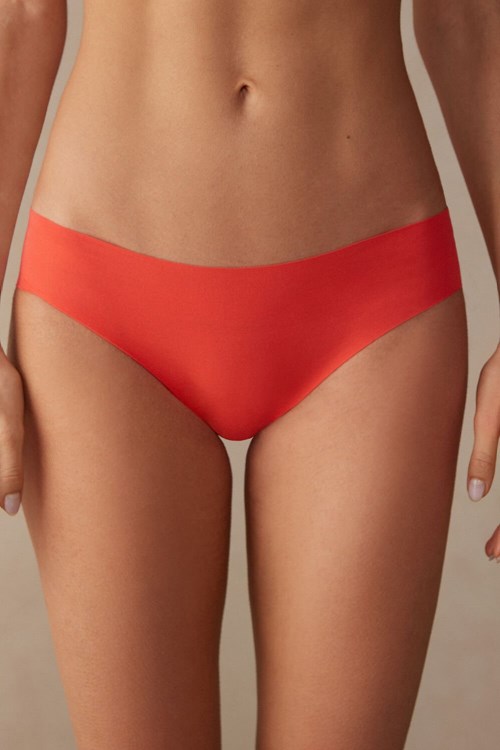 Intimissimi Seamless Supima® Katoenen Panties Oranje | 40829SQUI