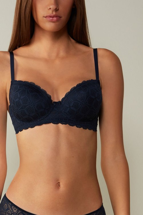 Intimissimi Sofia Balconette Bra in Kanten Blauw Blauw | 26915ZMYJ