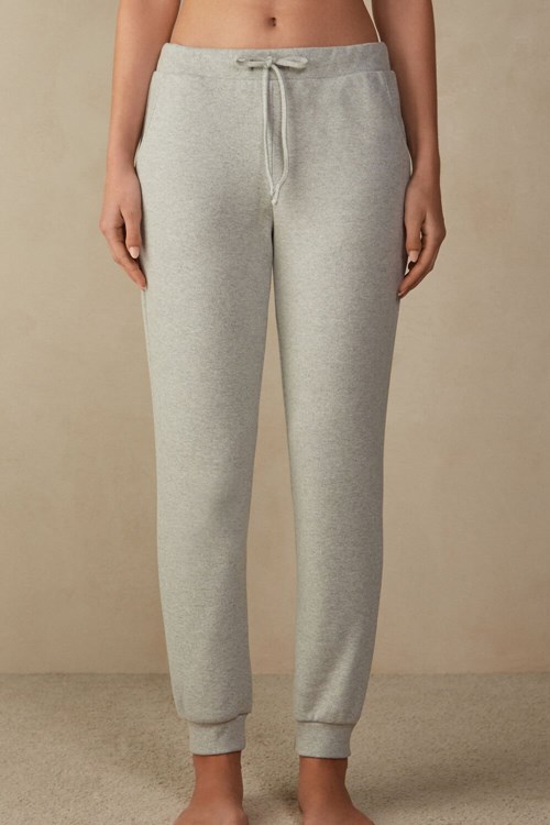 Intimissimi Warm Cuddles Full Length Cuffed Pants Grijs Grijs | 67109UQLK