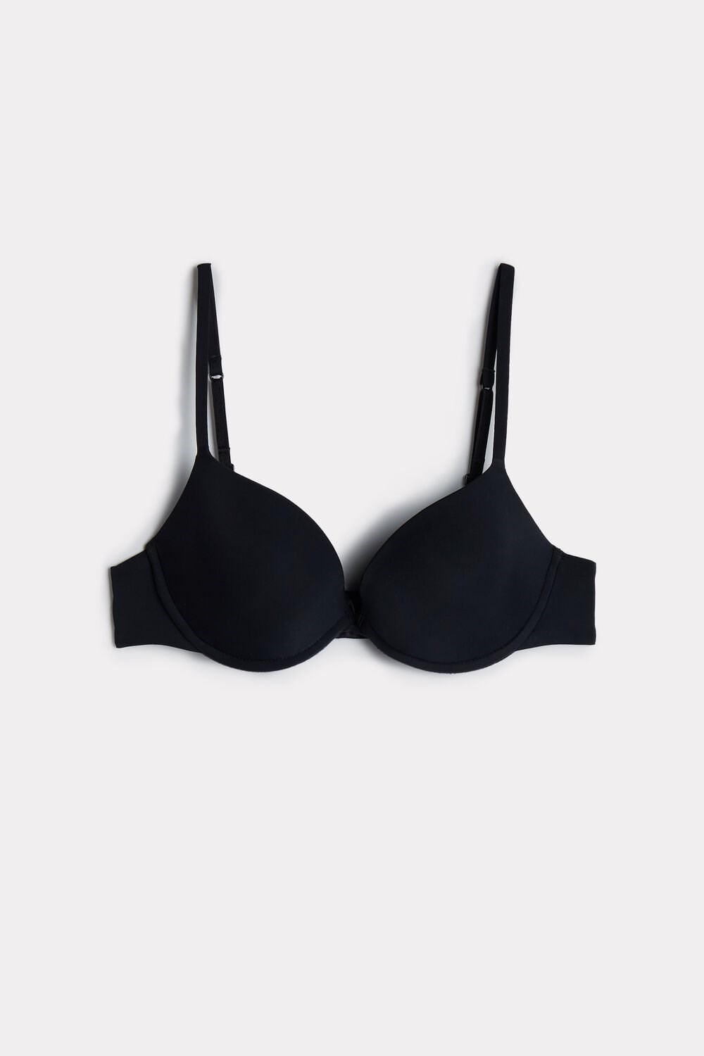 Intimissimi Bellissima Push-up Bra in Microfiber Zwart Zwart | 09536UQSV