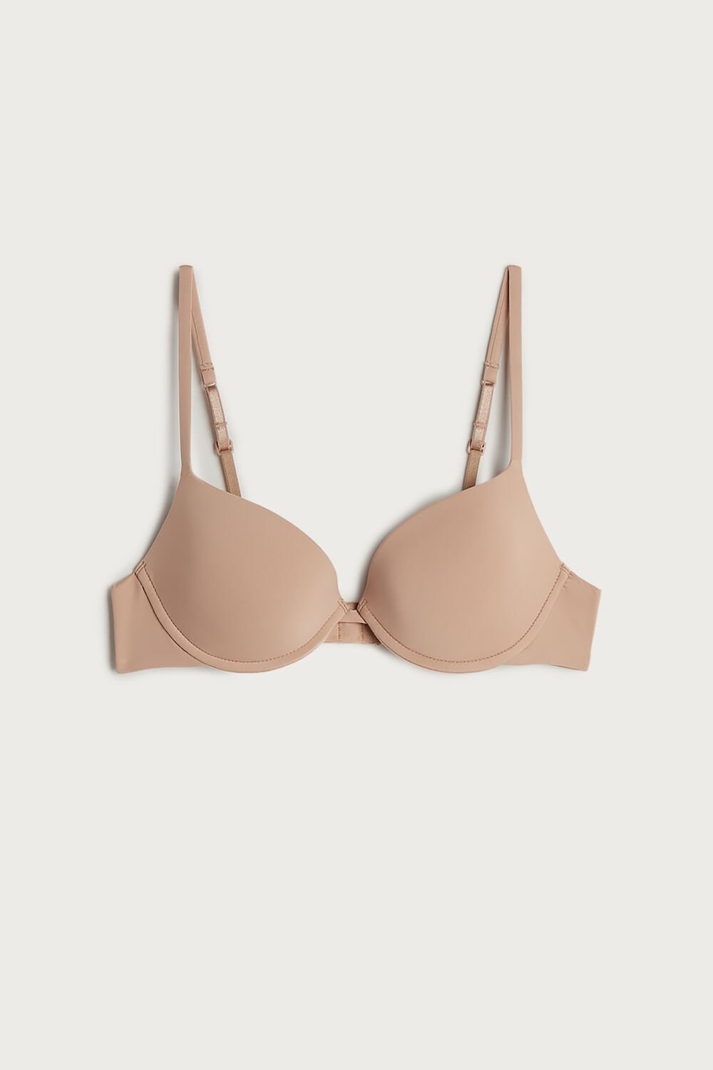 Intimissimi Bellissima Push-up Bra in Microfiber Beige | 12469YKUF