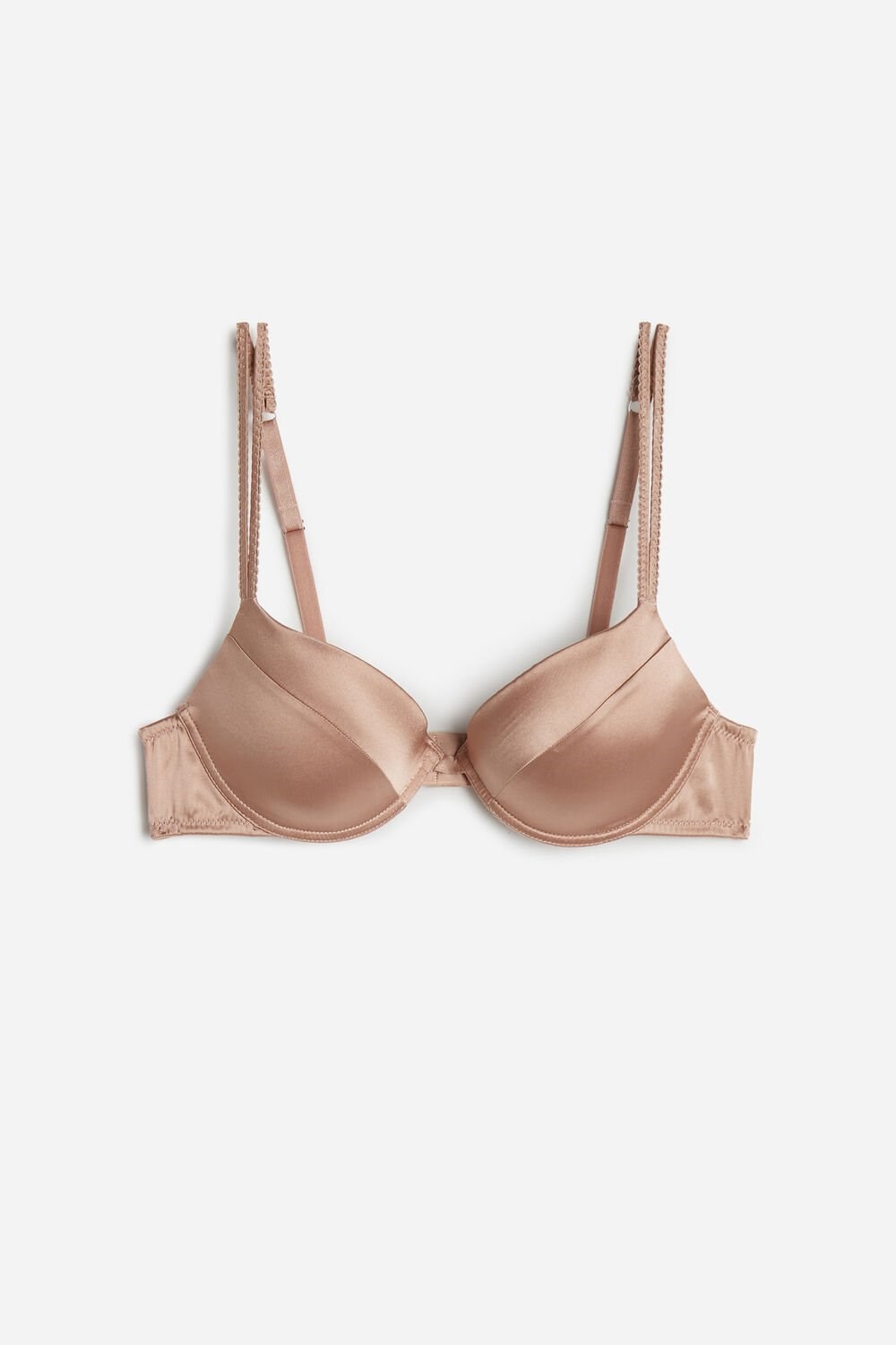 Intimissimi Bellissima Silk Push-Up Bra Roze | 32685OLEA