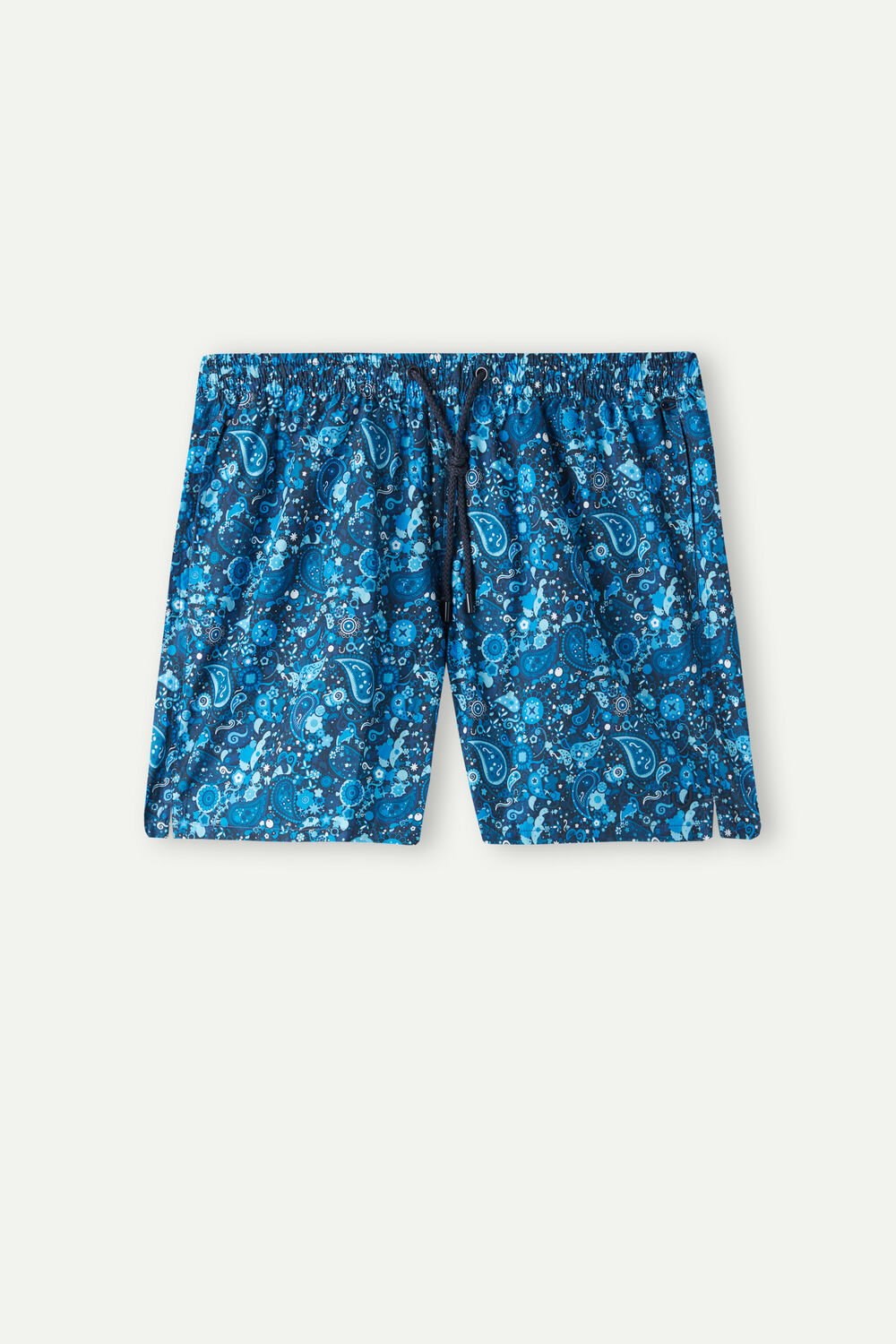 Intimissimi Blue Paisley Print Swim Trunks Blauw Blauw | 39061XCFK