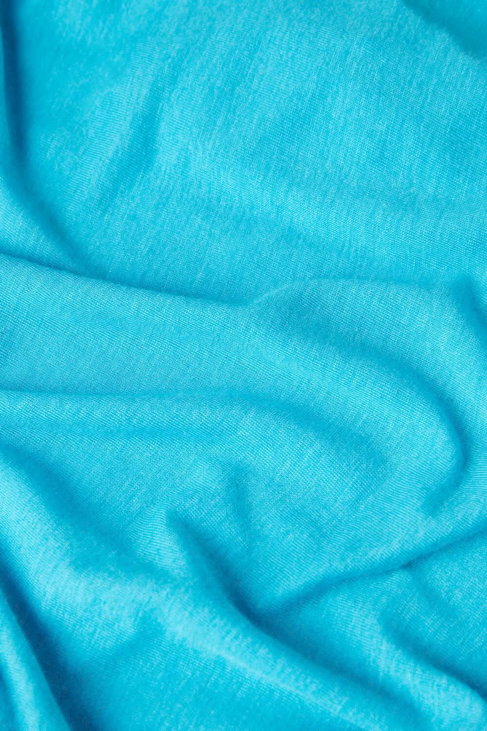 Intimissimi Boot Neck Modal Cashmere Ultralight Top Blauw Turquoise | 20615MFGE