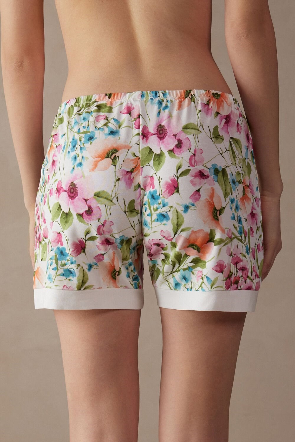 Intimissimi Botanical Lyrics Modal Shorts Wit | 45806RXIU