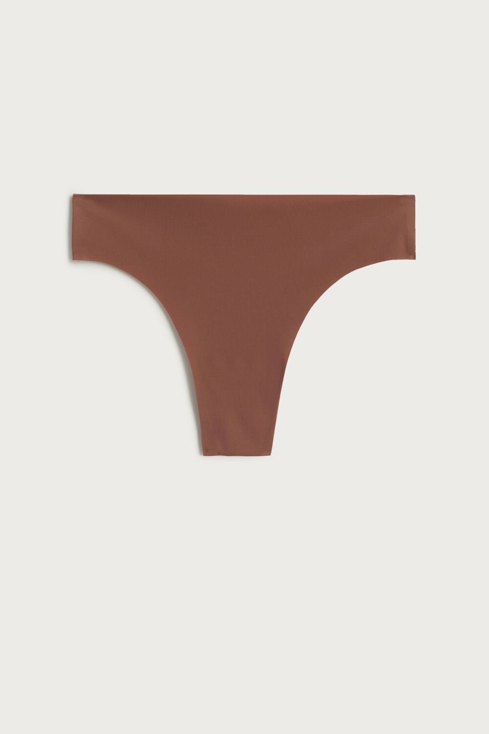 Intimissimi Brazilian Panties in Seamless Ultra Light Microfiber Donkerbeige | 82905IBPD