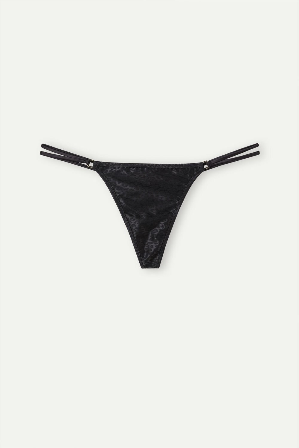 Intimissimi Cool Minimal String String Zwart Zwart | 30195HRXB