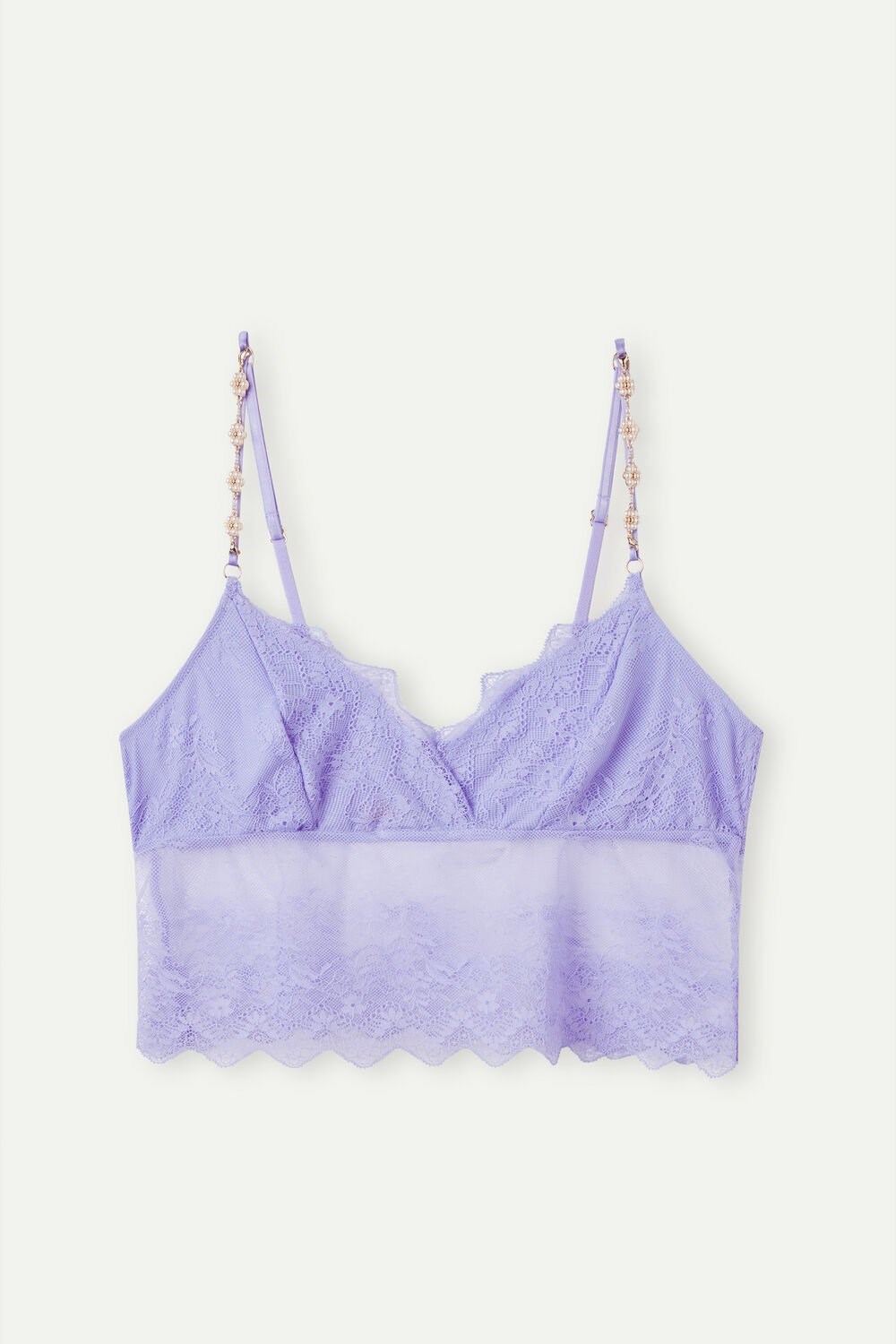 Intimissimi Cover Me in Daisies Kanten Bra Top Lavendel | 92436TBLD