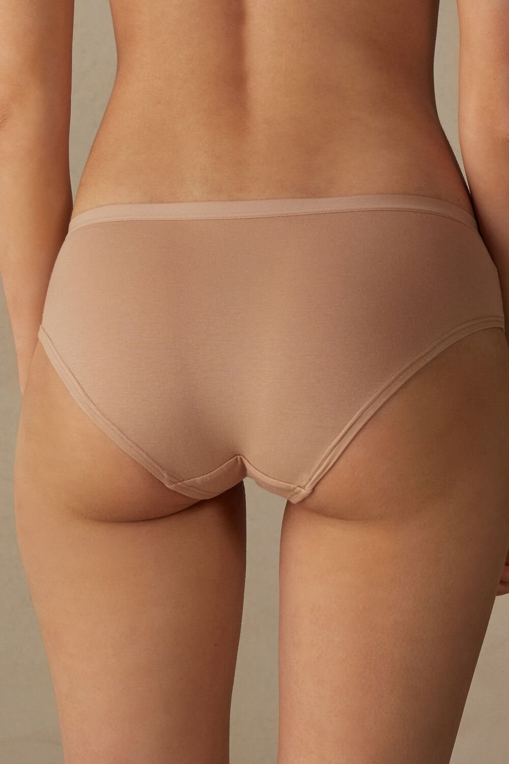 Intimissimi Cozy Panties in Katoenen Beige | 64287JSOE