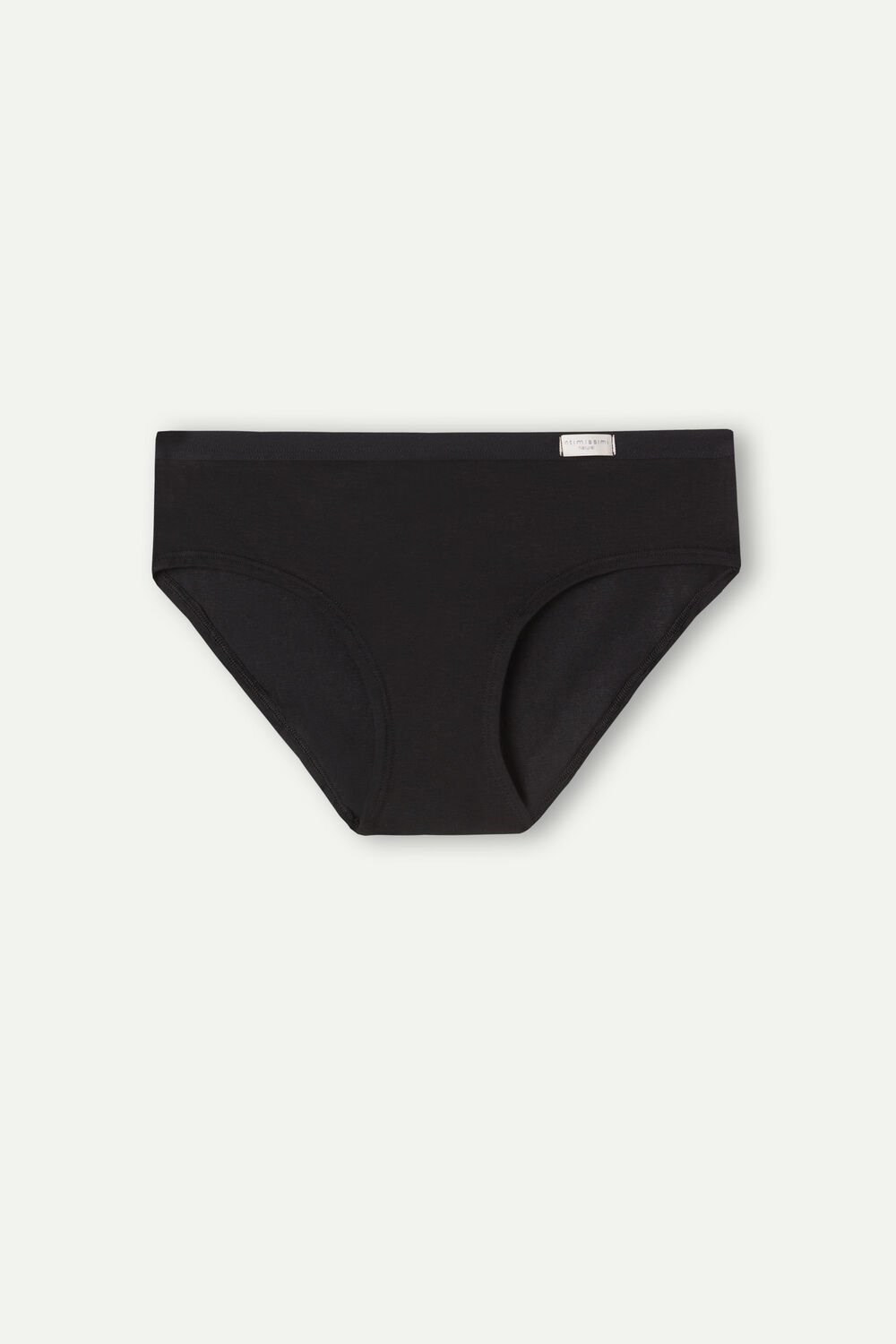 Intimissimi Cozy Panties in Katoenen Zwart Zwart | 13504EOQG