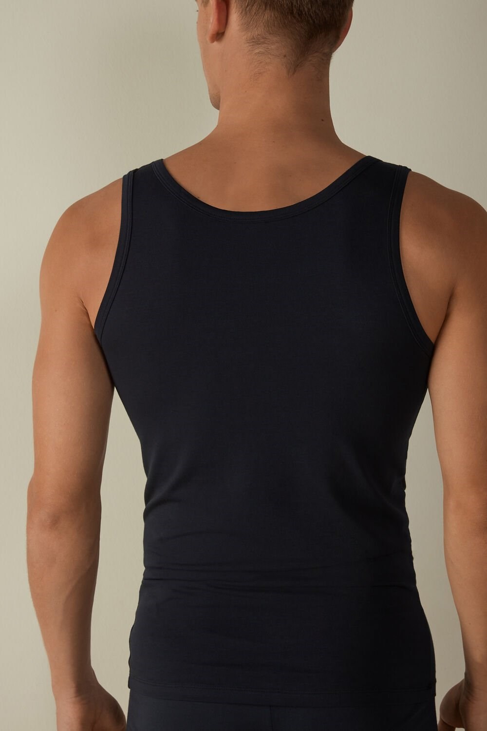 Intimissimi Crew Neck Tank Top Blauw Blauw | 54231YHGR