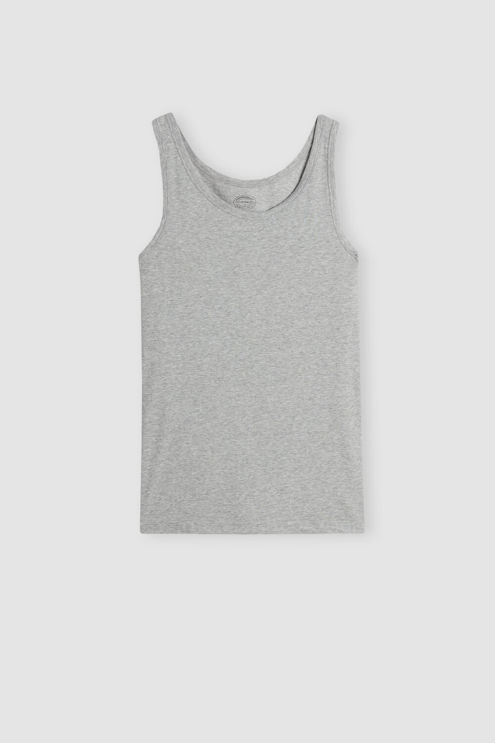 Intimissimi Crew Neck Tank Top Grijs Lichtgrijs | 86743JGNW