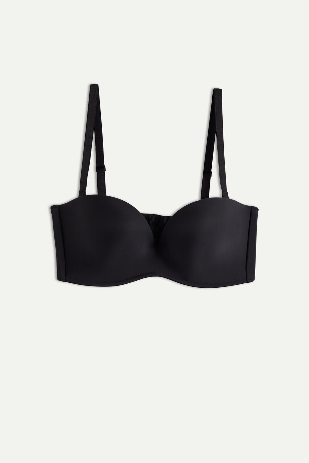 Intimissimi Daila Ultralight Microfiber Bandeau Bra Zwart Zwart | 72860XSGV