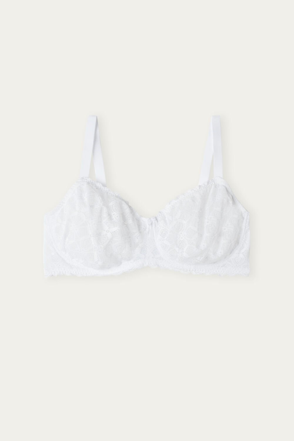 Intimissimi Daniela Balconette Bra in Kanten Wit Wit | 60938JUCZ