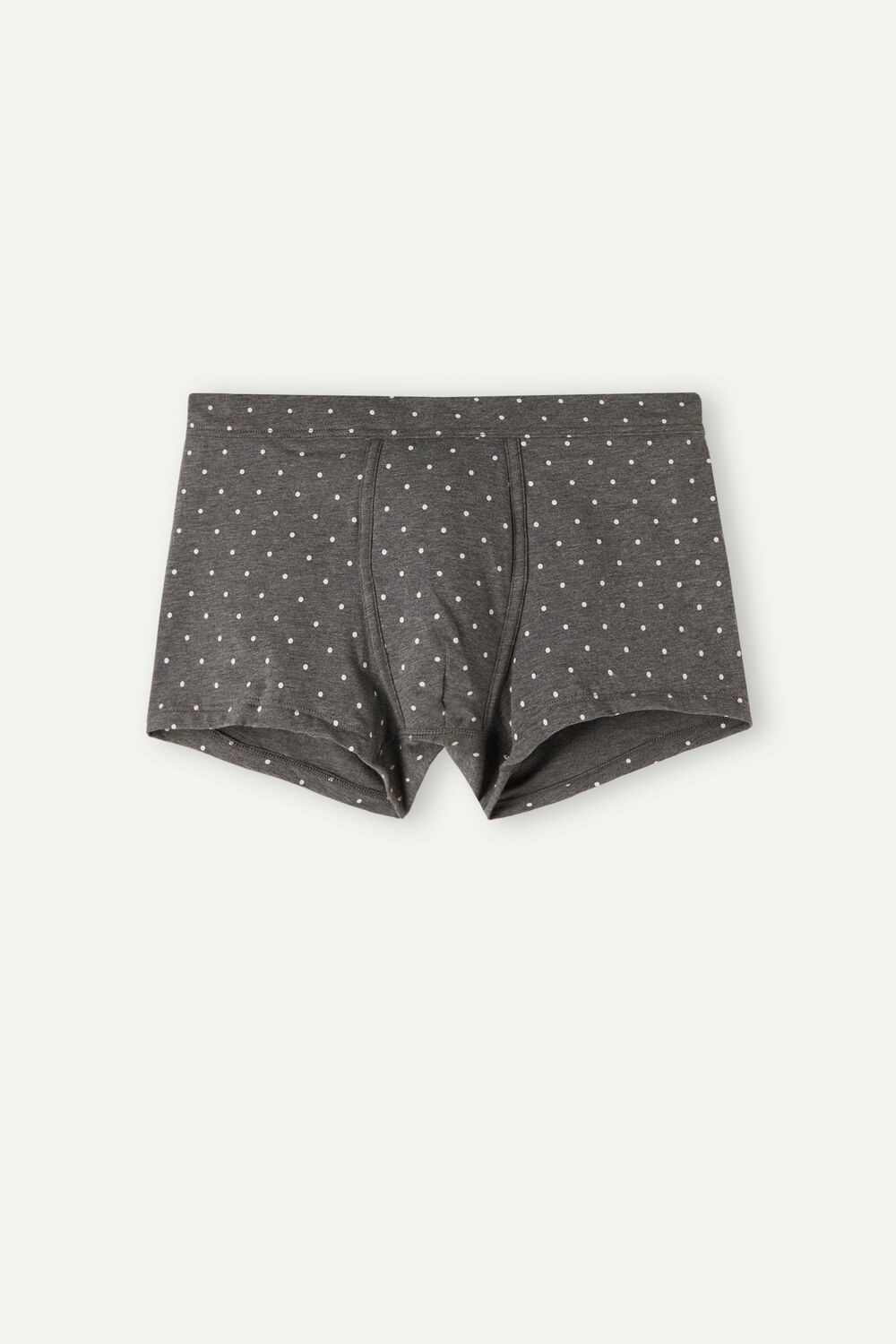 Intimissimi Dotted Boxers in Stretch Supima® Katoenen Grijs Grijs | 72935QDYT