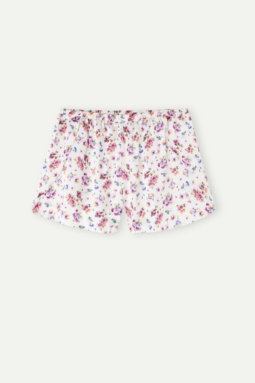 Intimissimi Dreaming of Spring Satin Shorts Wit | 45236AZJE