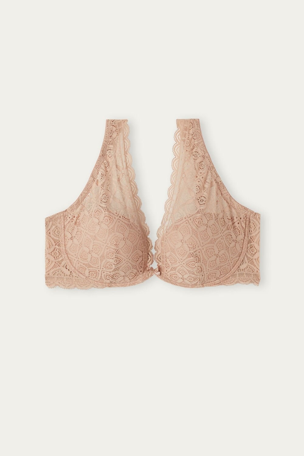 Intimissimi Elena Balconette Bra in Kanten Beige | 93067RJAH