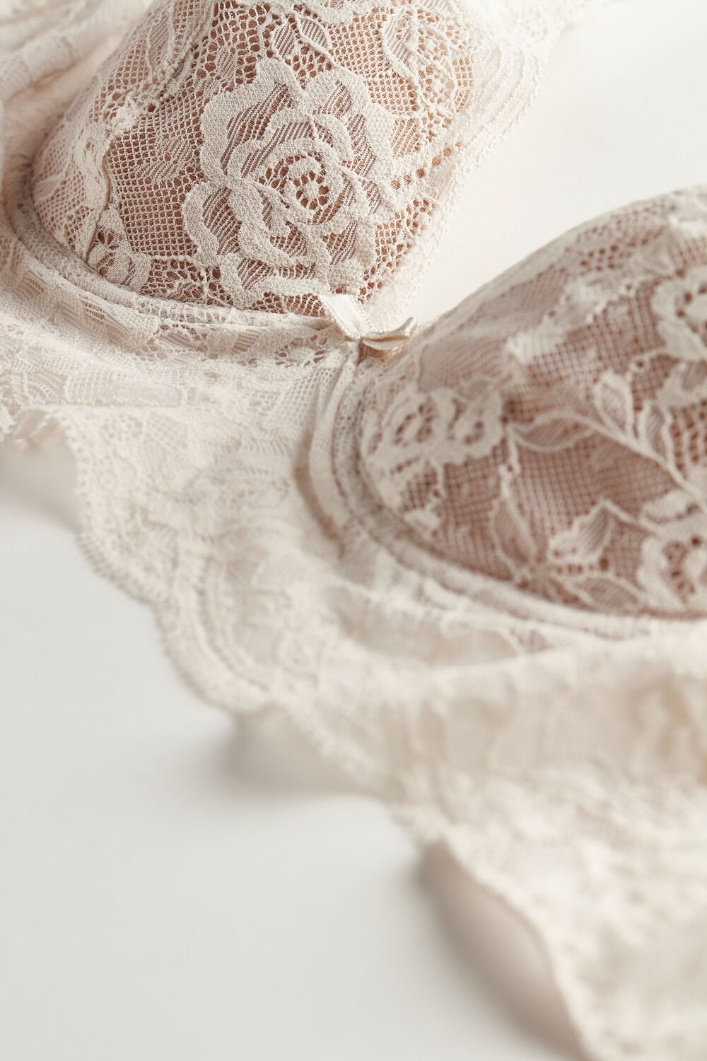 Intimissimi Eleonora Kanten Balconette Bra Roze | 20186UWDP