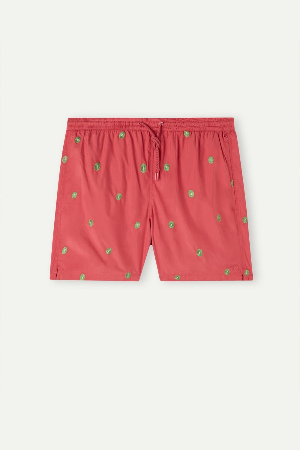 Intimissimi Embroidered Kiwi Swim Trunks Rood Donkerroze | 49028YMIF