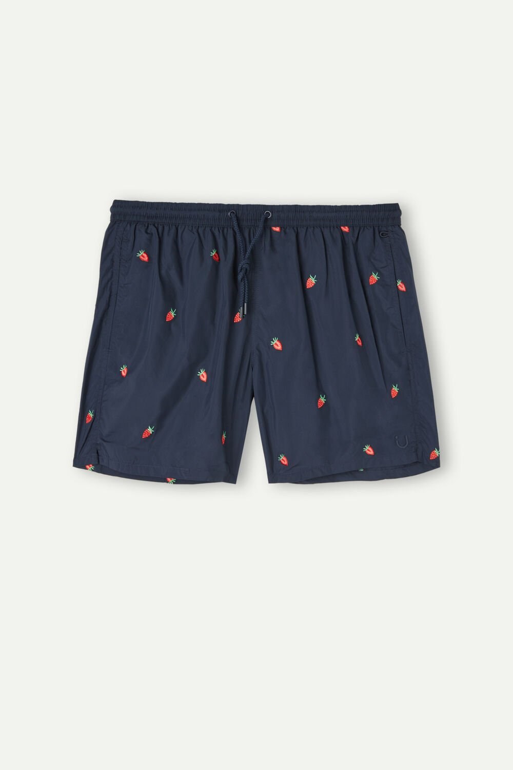 Intimissimi Embroidered Strawberry Swim Trunks Blauw Blauw | 53269THVK