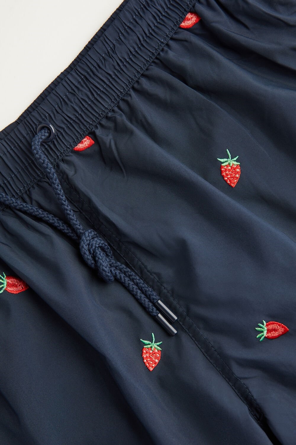 Intimissimi Embroidered Strawberry Swim Trunks Blauw Blauw | 53269THVK