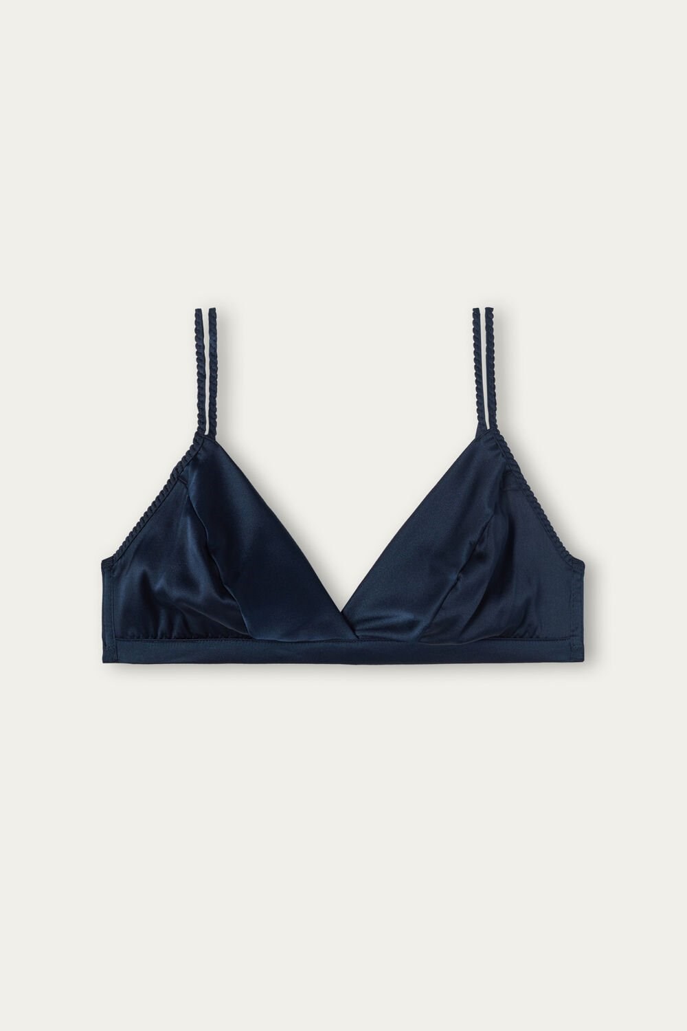 Intimissimi Emma Silk Triangle Bra Blauw Blauw | 81076LBAP