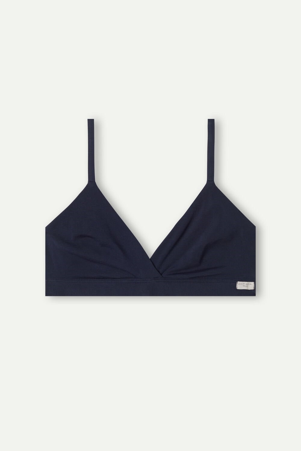 Intimissimi Emma Triangle Bra in Natural Katoenen Blauw Blauw | 15809VDAR