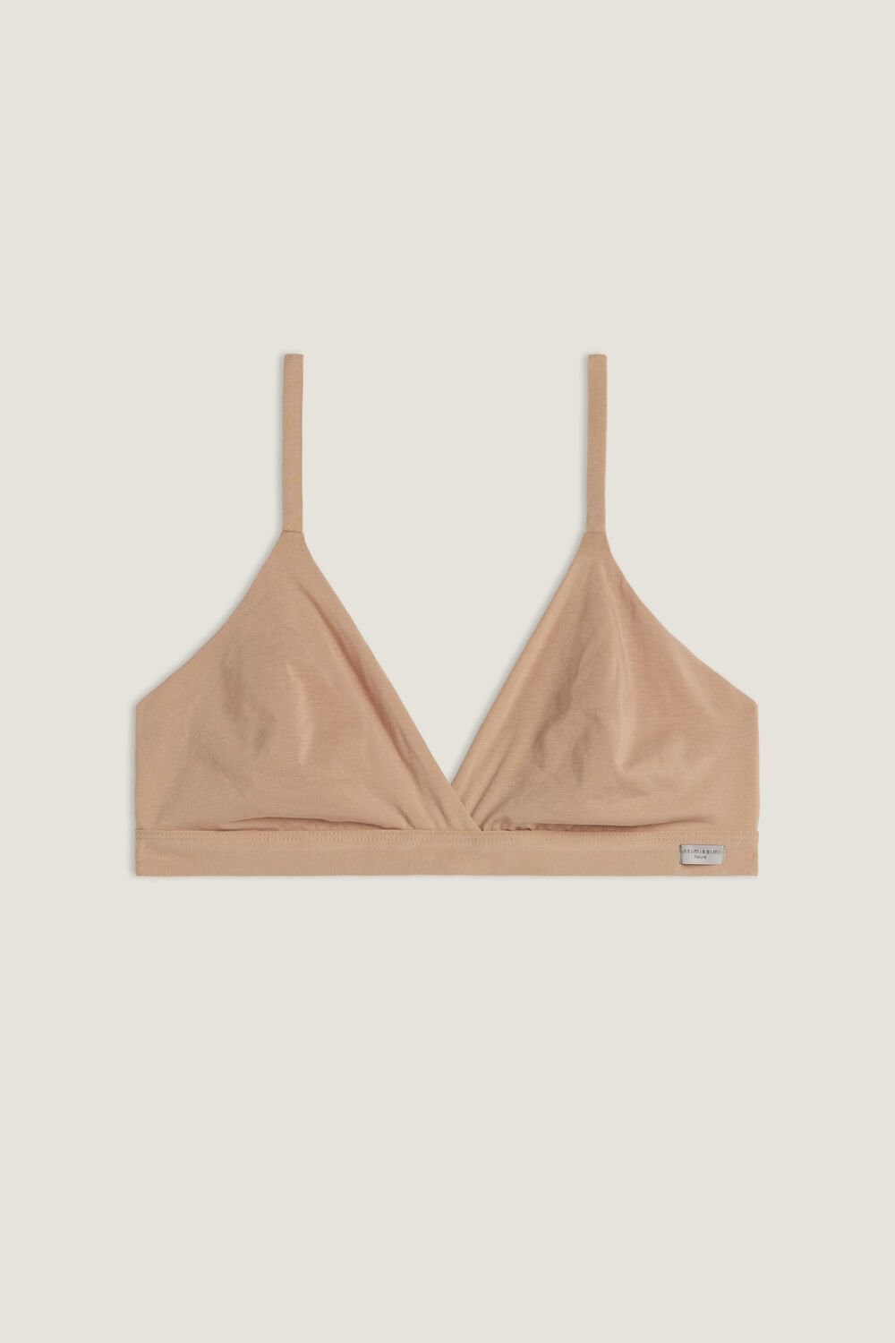 Intimissimi Emma Triangle Bra in Natural Katoenen Beige | 79428RLEZ