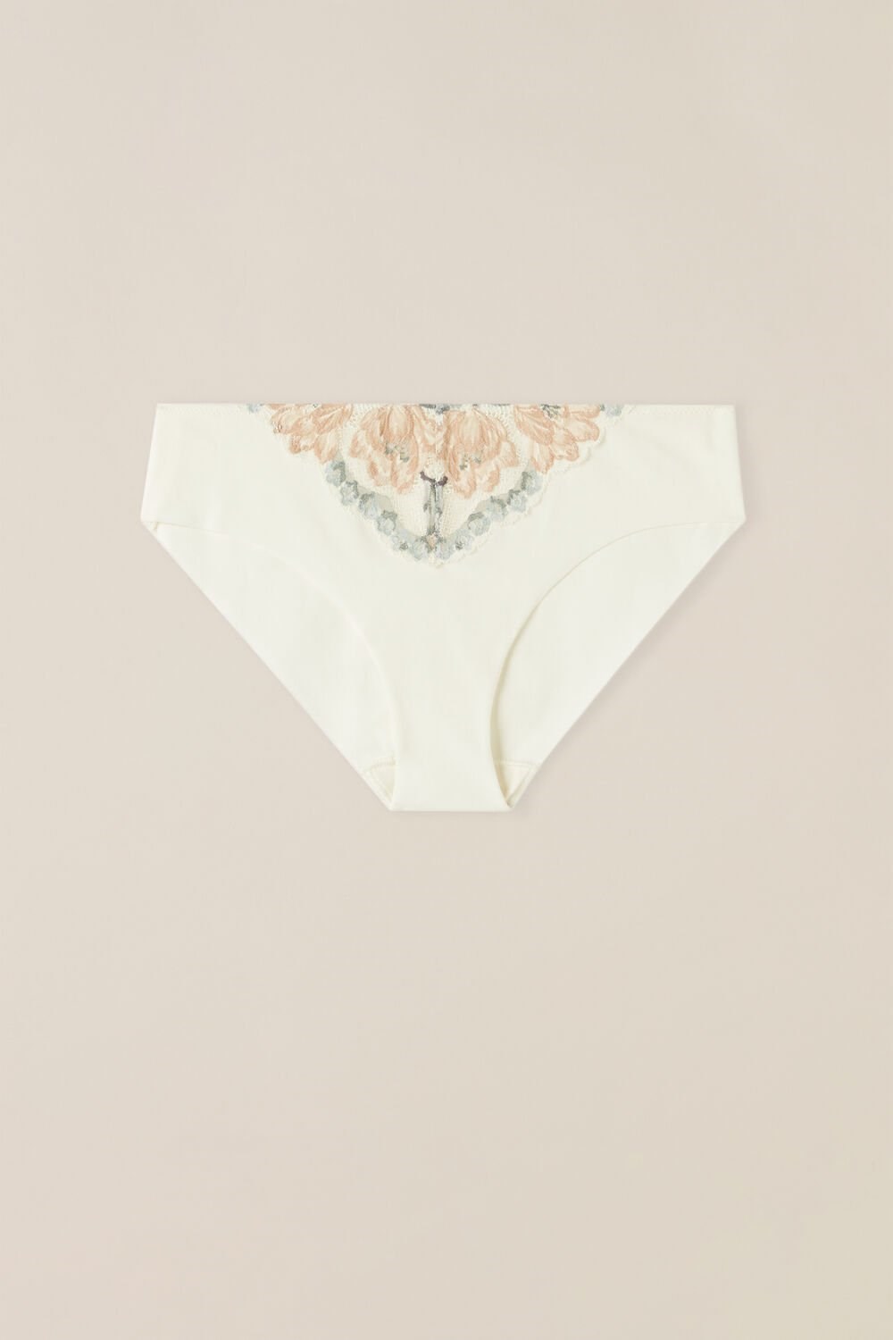 Intimissimi Ephemeral Beauty Seamless Katoenen Panties Wit | 35498BFMU