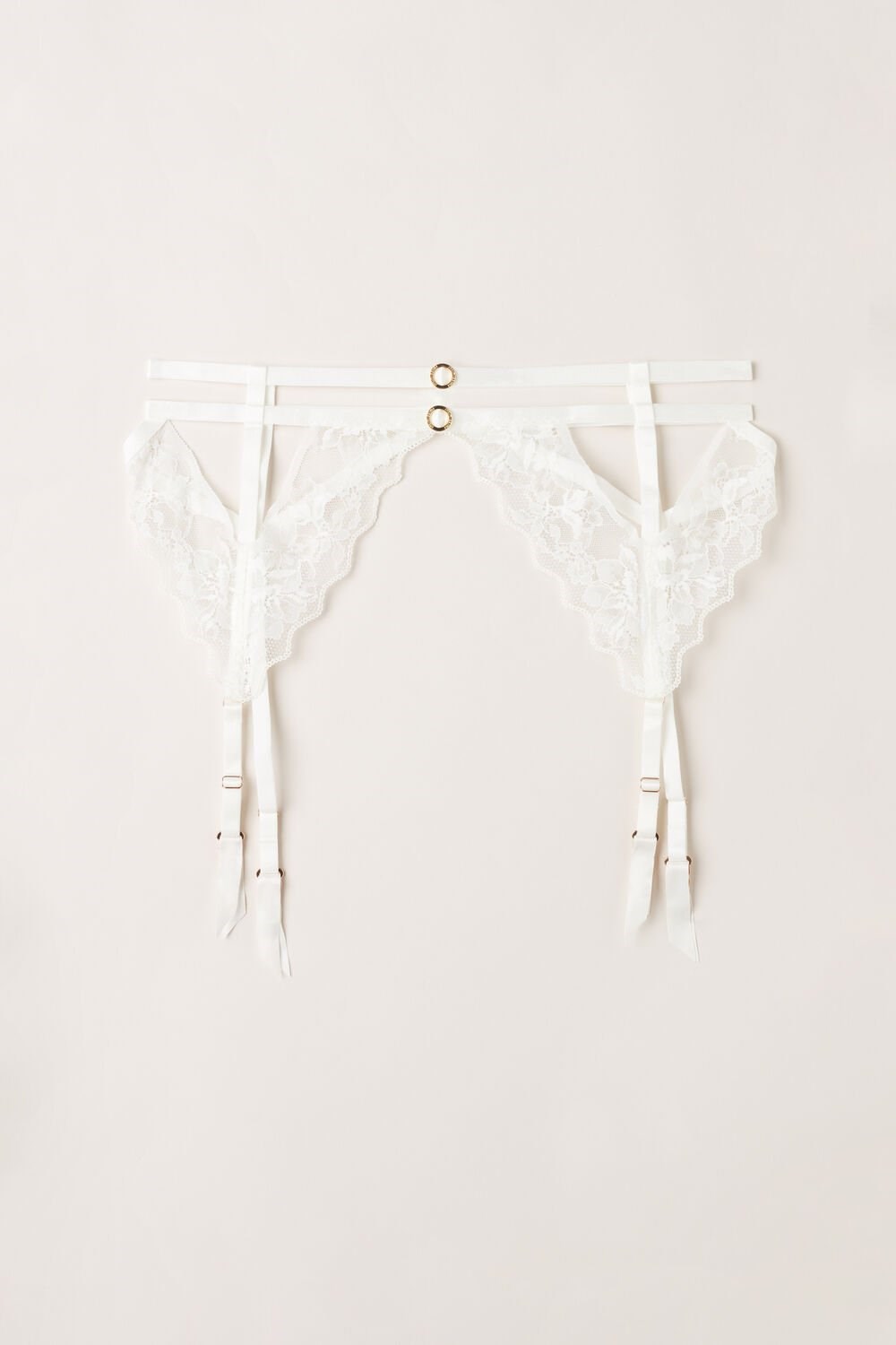 Intimissimi Fearless Femininity Garter Belt Wit | 53641GFVW