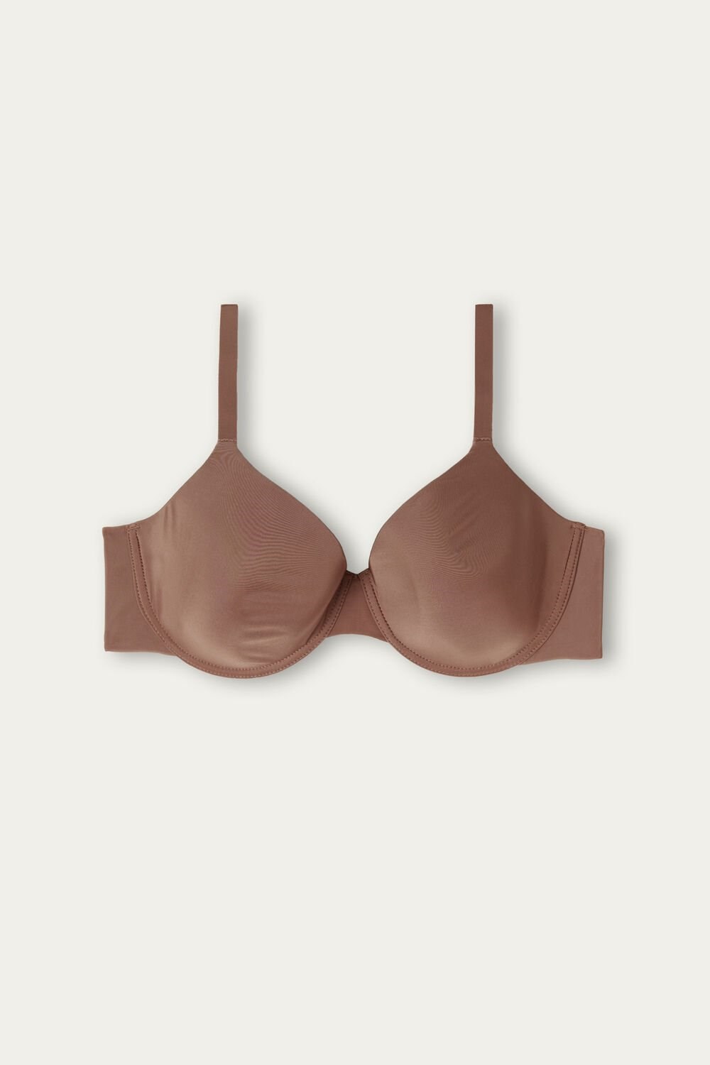 Intimissimi Francesca Ultralight Microfiber Balconette Bra Donkerbeige | 03598PRUQ