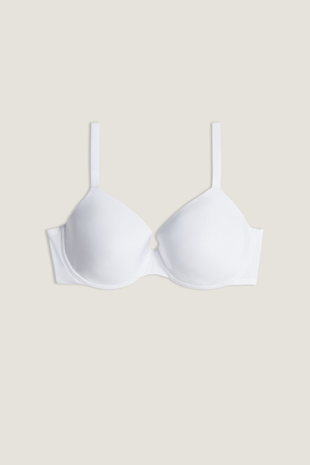 Intimissimi Francesca Ultralight Microfiber Balconette Bra Wit Wit | 63248SAXY