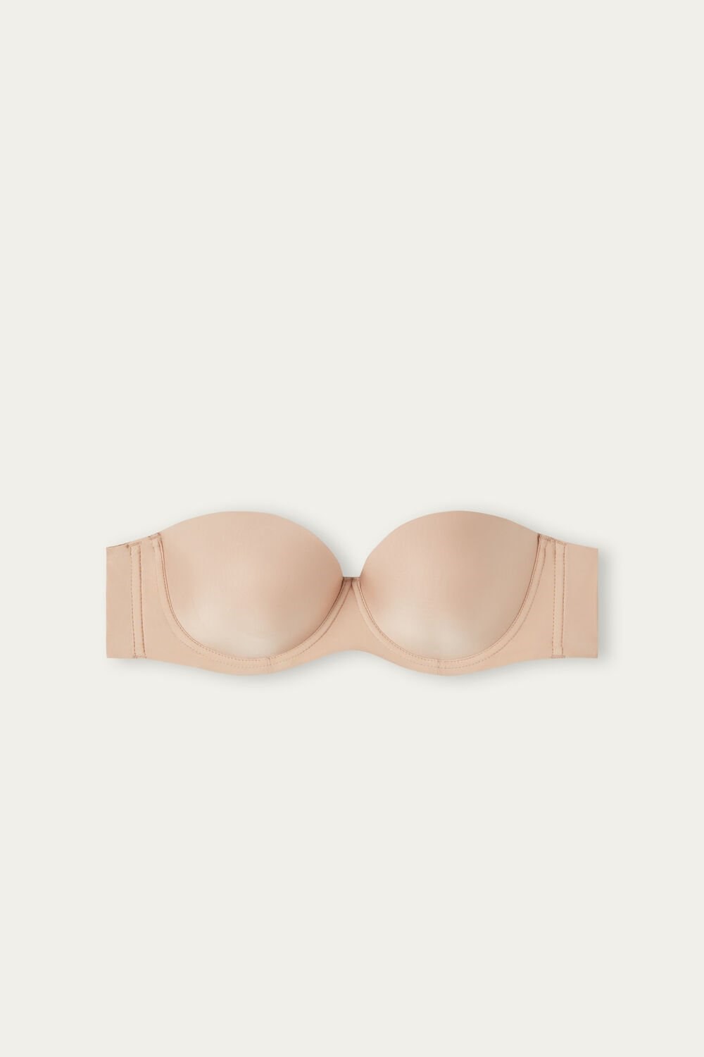 Intimissimi Giada Microfiber Bandeau Bra Beige | 53280ESIL