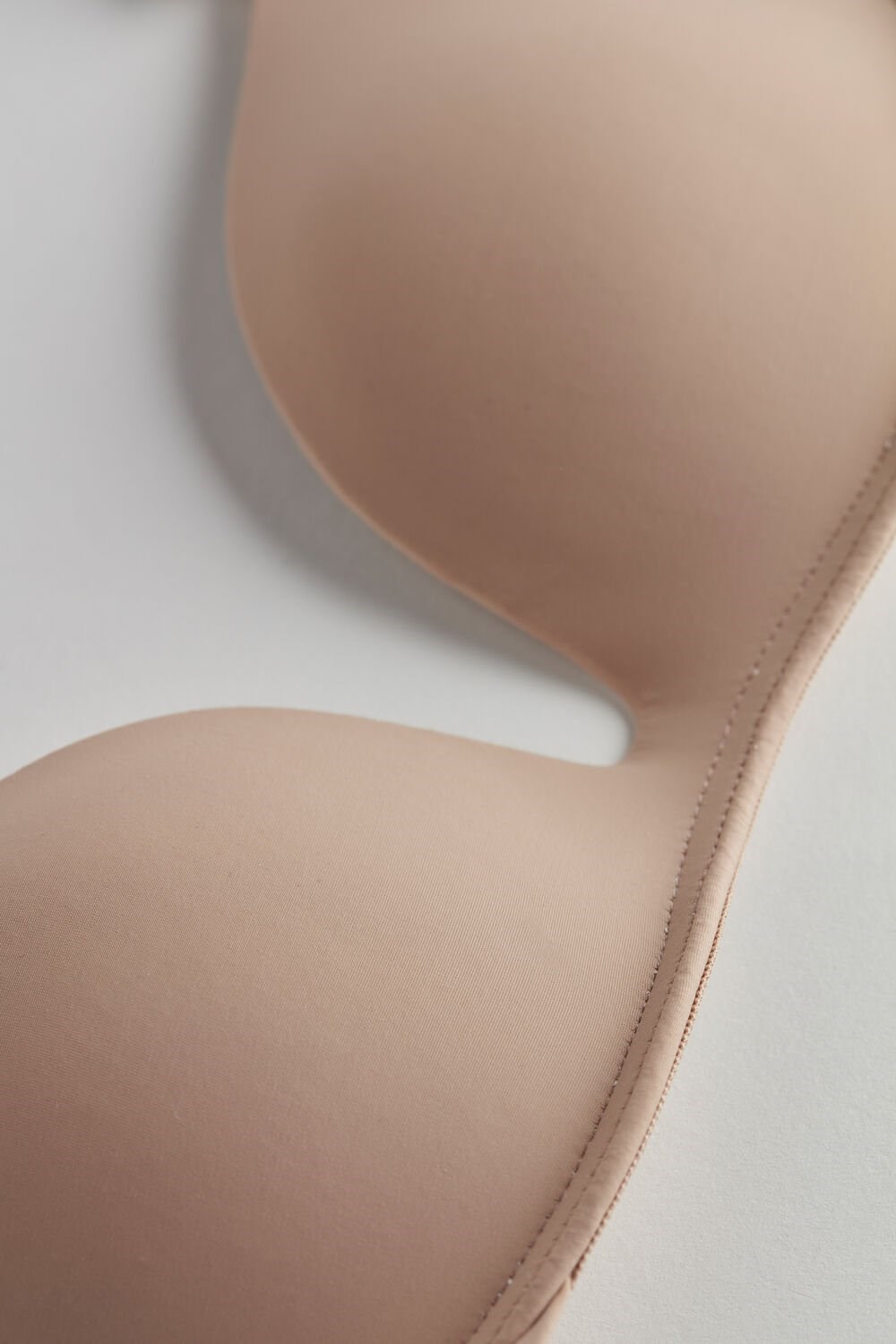 Intimissimi Gioia B Cup Microfiber Super Push-Up Bra Beige | 63418AWPU