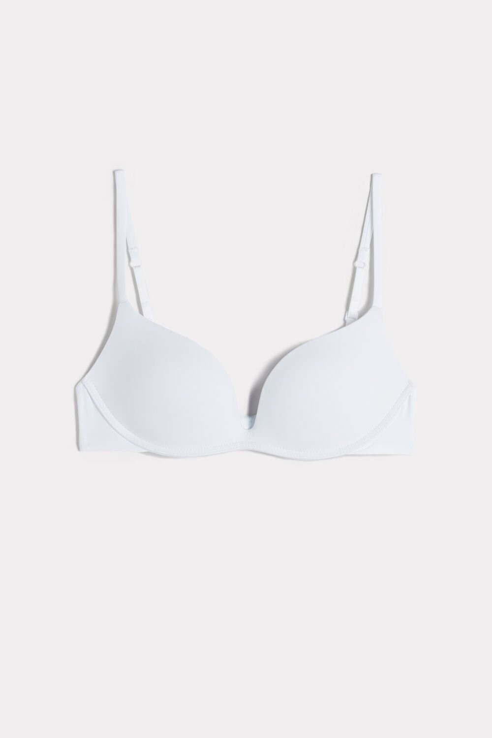 Intimissimi Gioia B Cup Microfiber Super Push-Up Bra Wit Wit | 75148JQSZ