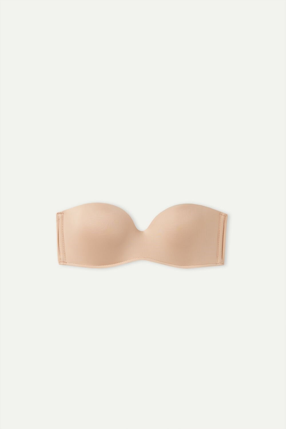 Intimissimi Gioia Bandeau Bra in Ultralight Microfiber Beige | 67283VMLI