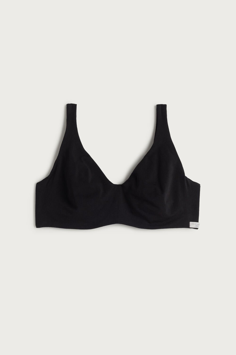 Intimissimi Greta Balconette Bra in Katoenen Zwart | 41723NGZB