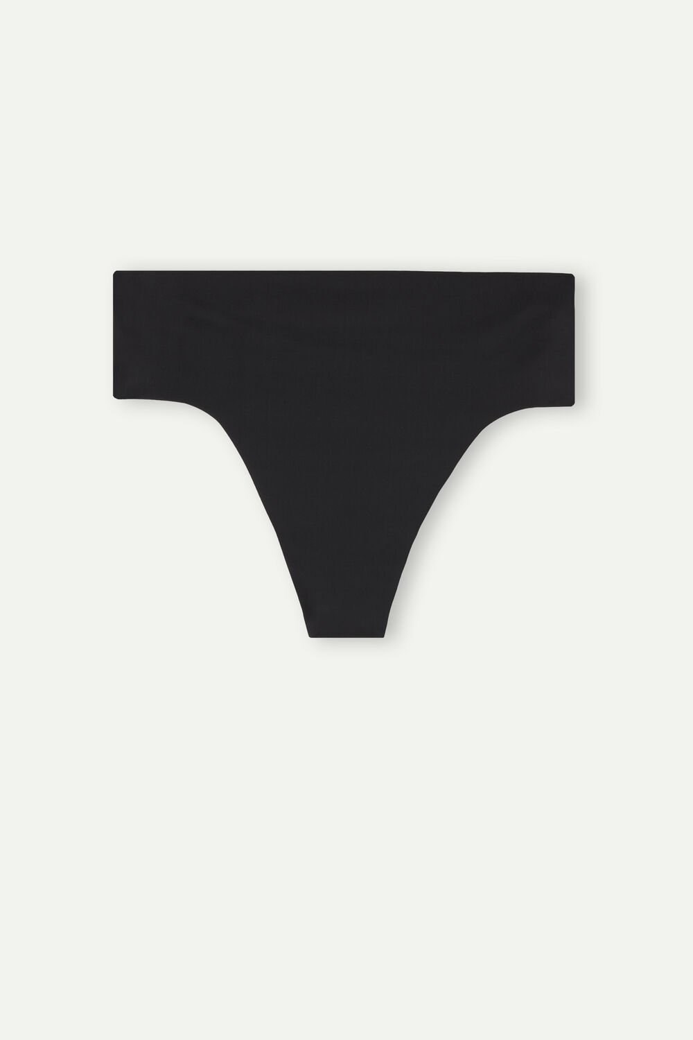 Intimissimi High Taille String in Seamless Ultralight Microfiber Zwart Zwart | 23908DAEF