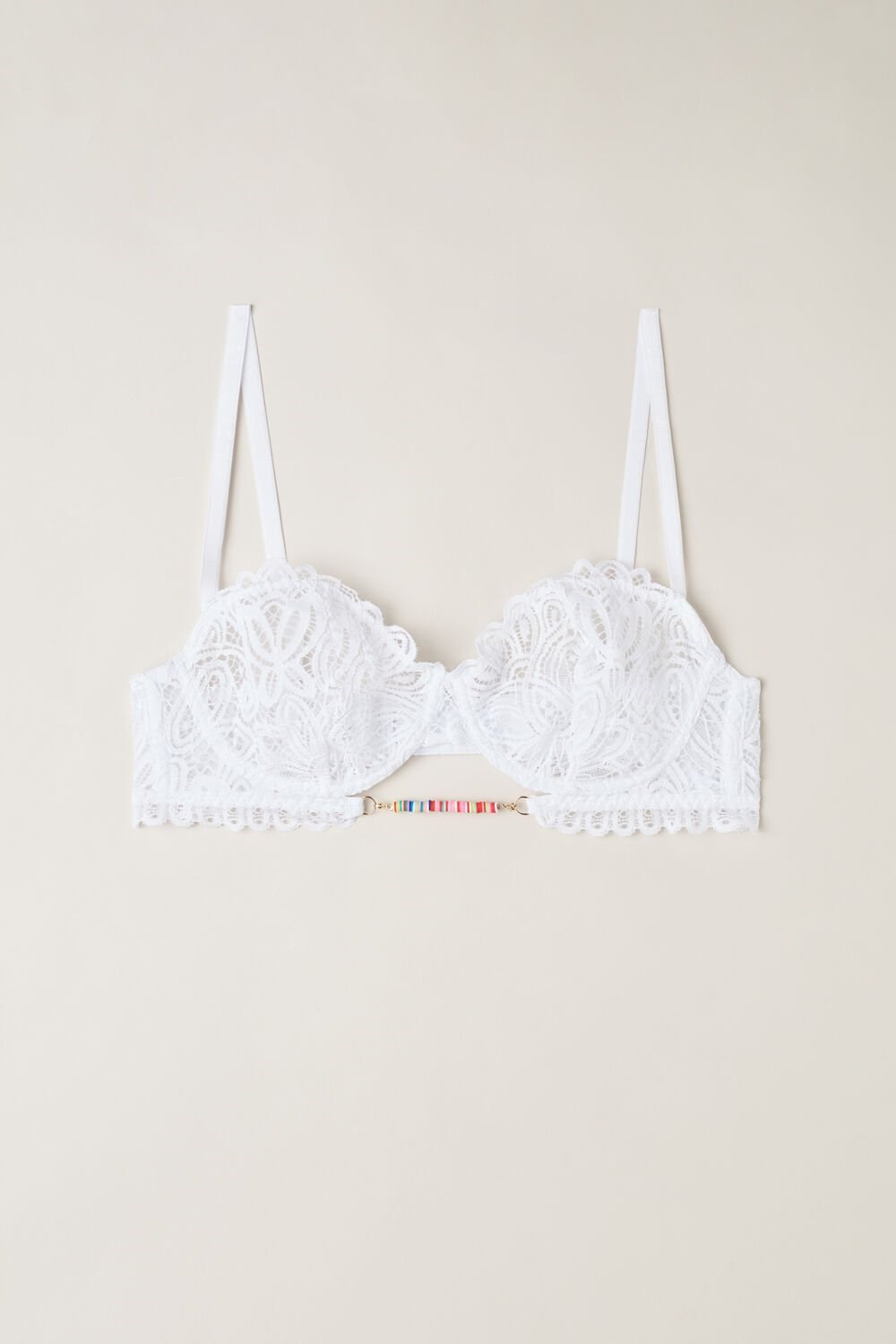 Intimissimi Hot Summer Days Balconette Bra Wit Wit | 81306WIJR