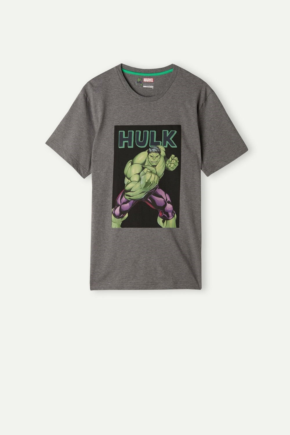 Intimissimi Hulk Print T-shirt Donkergrijs | 71983GXKQ