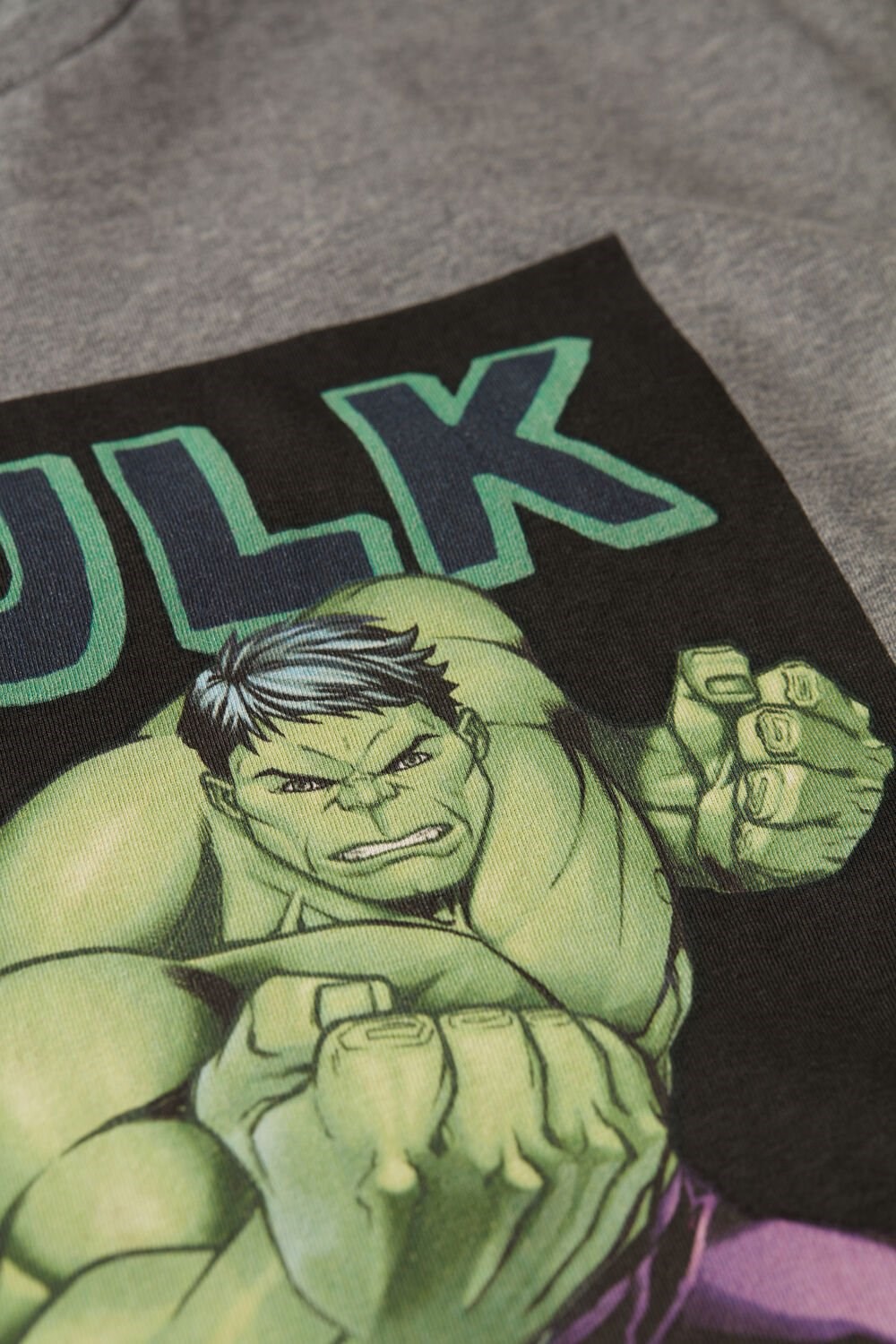 Intimissimi Hulk Print T-shirt Donkergrijs | 71983GXKQ