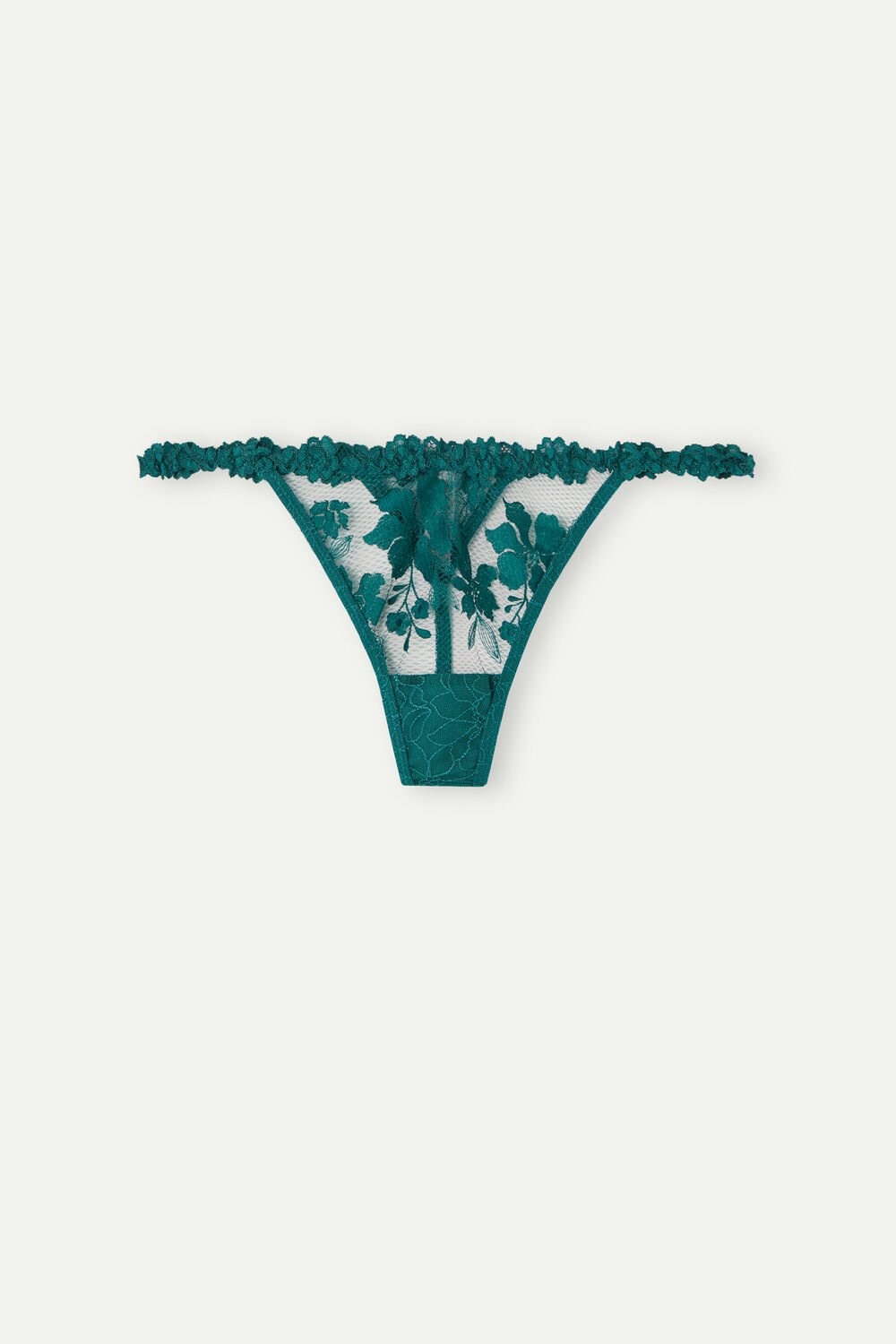 Intimissimi In Full Bloom String String Groen | 73185FRTE